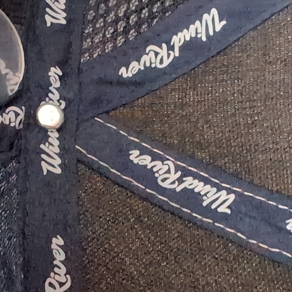 NWT,Wind River Outfitters Men's Blue/Gray Mesh, Snapback Trucker Hat,O/S. - Picture 8 of 9